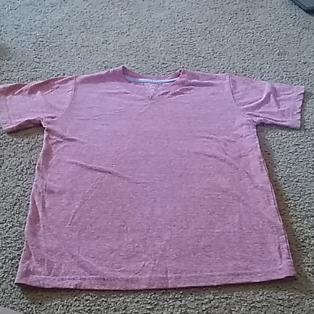 Boys v neck tee